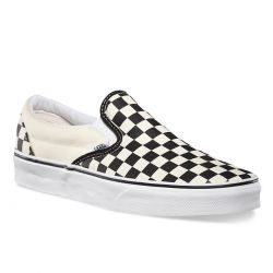 checkered vans no laces