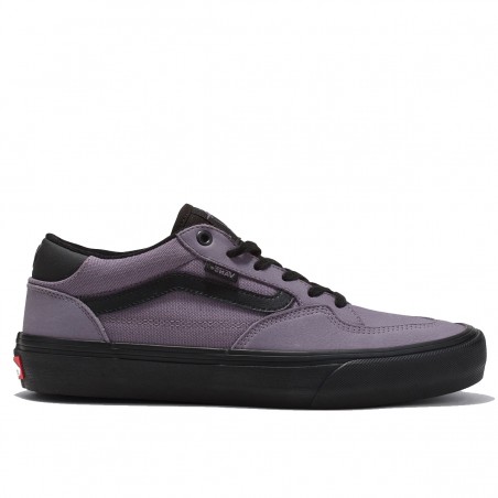 VANS Rowan Pro Nubuck Light Purple Black skate shoes