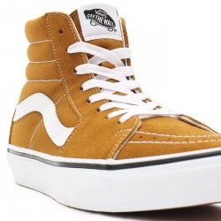 VANS Color Theory SK8-Hi Golden Brown High Shoes